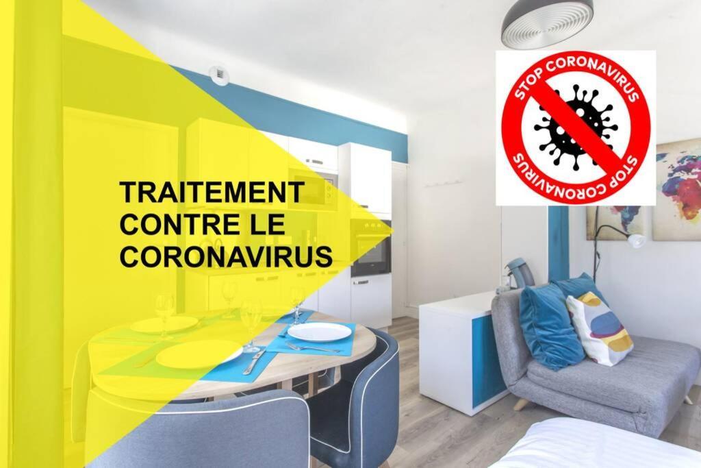 Zen Studio Les Thermes - Challes Centre - Parking 외부 사진