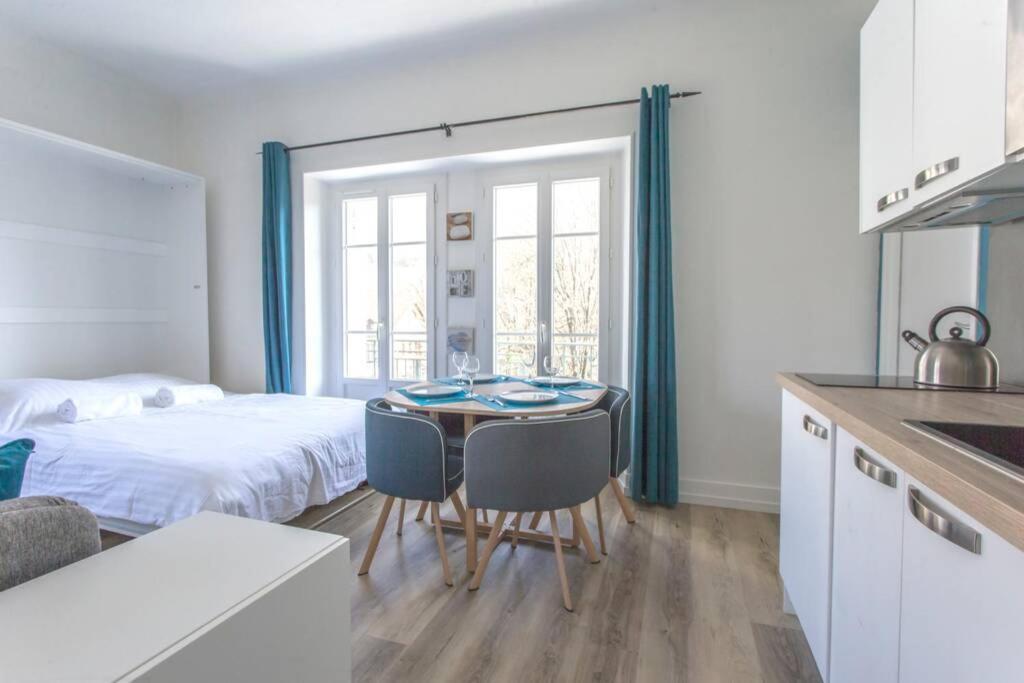 Zen Studio Les Thermes - Challes Centre - Parking 외부 사진